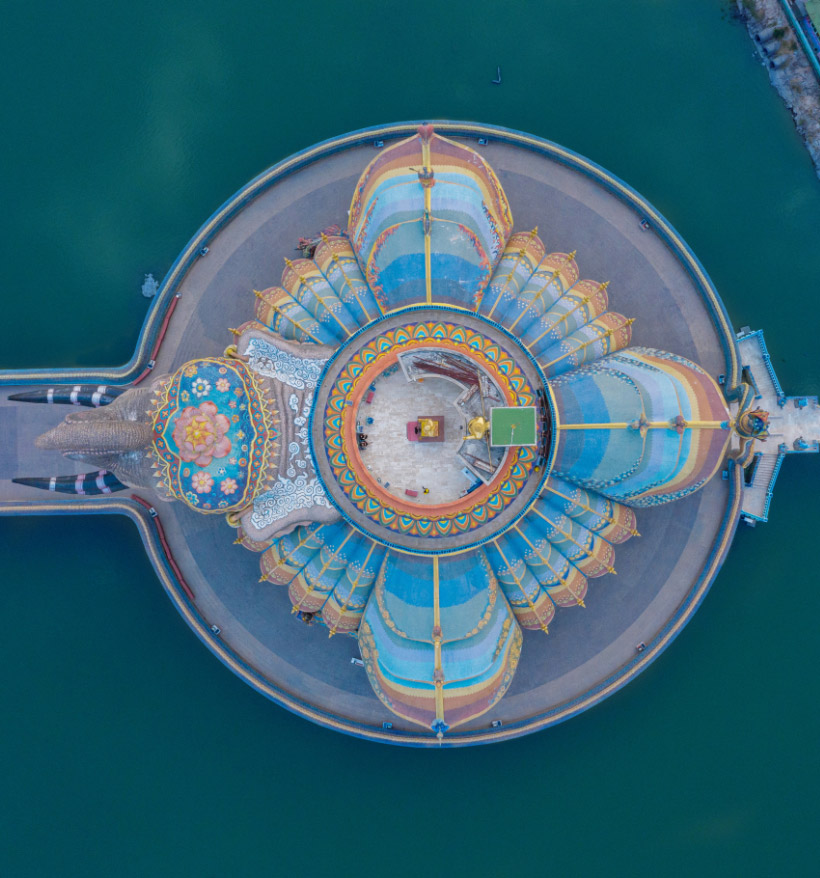 Wat Ban Rai top view